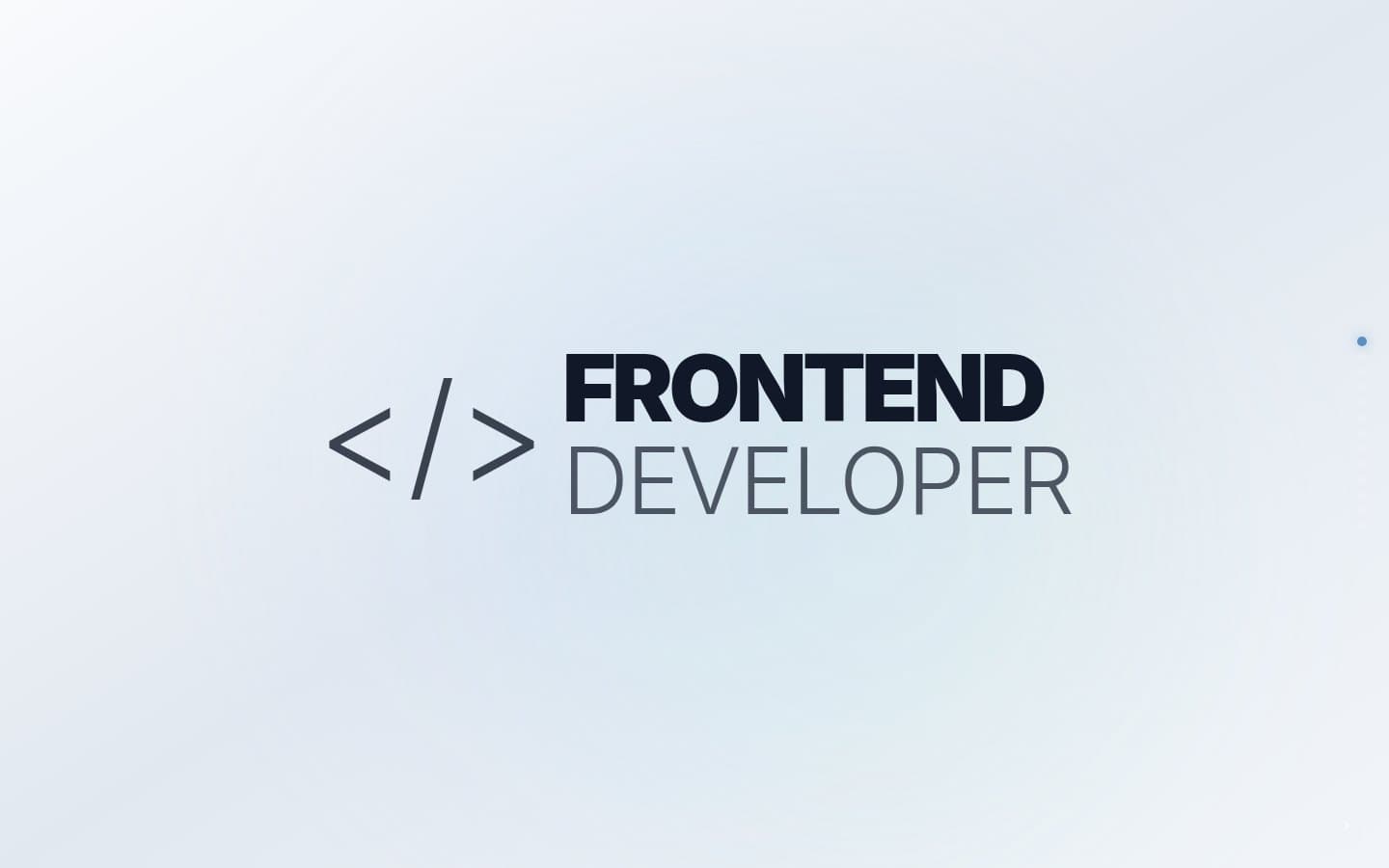 Frontend Onboarding 2026