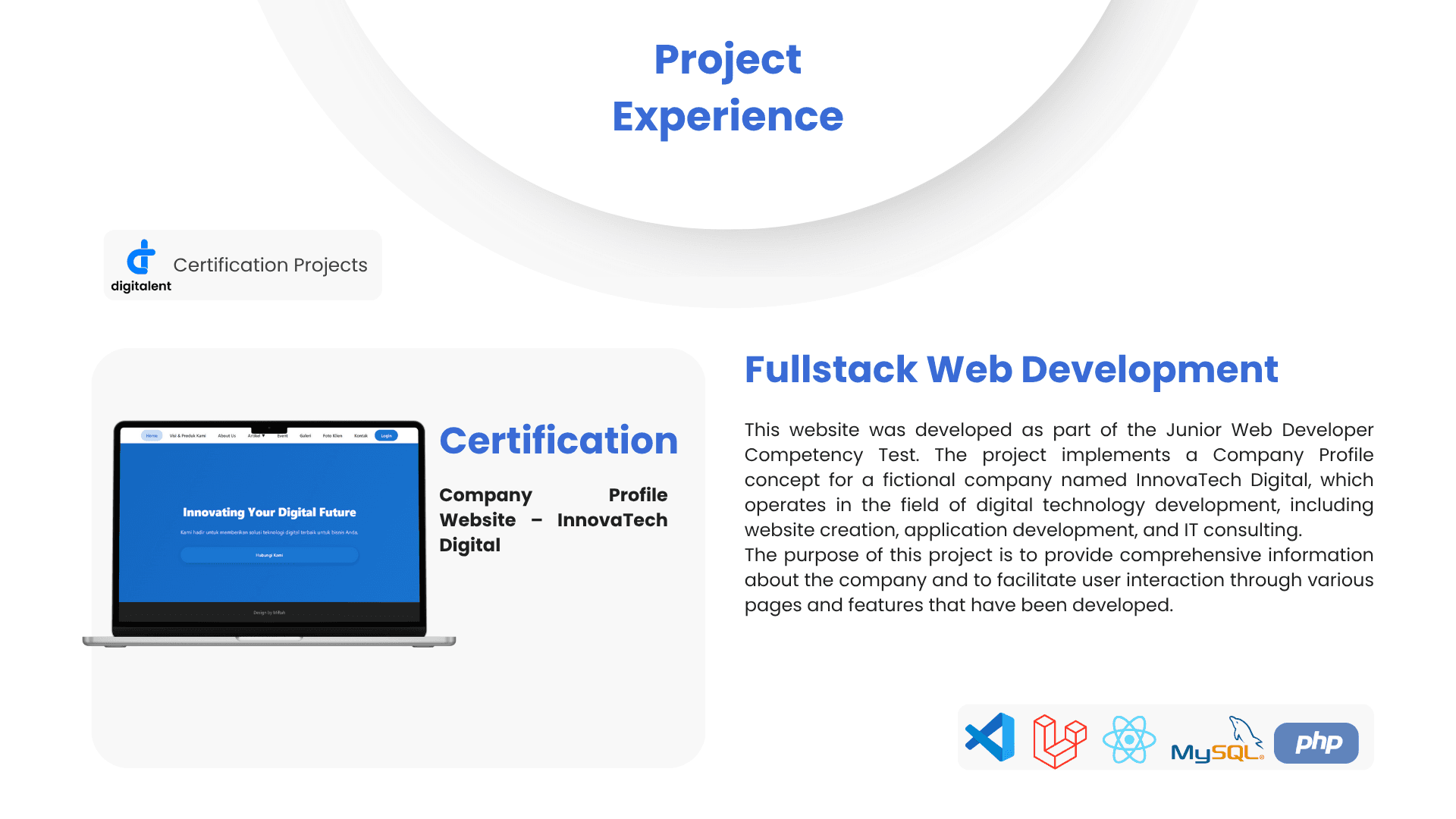 InnovaTech Company Website